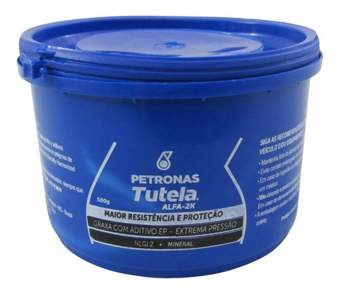 Graxa Alfa 2k Petronas Tutela Extrema Pressão 500g Mineral 