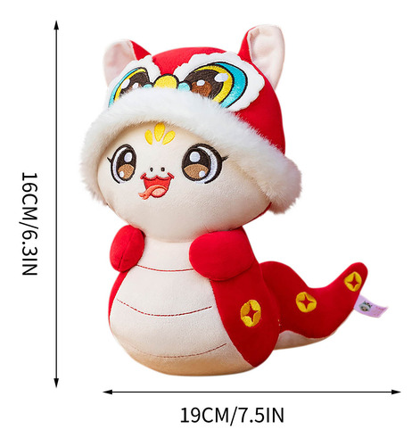 W 2025 New Snake Year Doll Luck Snake Small Snake Annua 2004