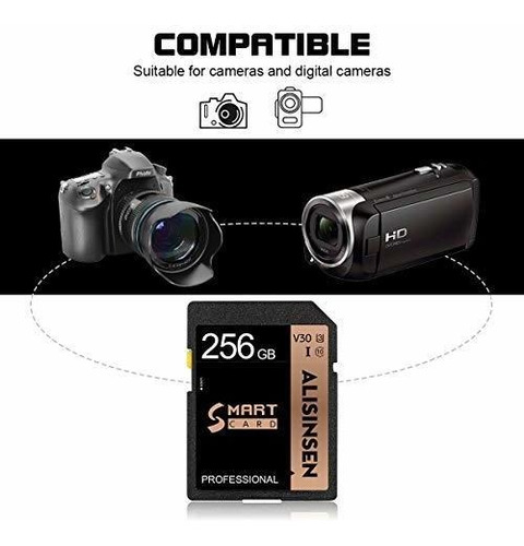 Sd 256 Gb Memoria Fast Speed Class 10 Flash Para Camara