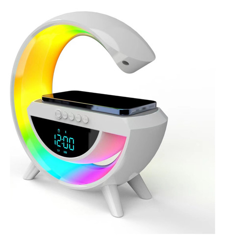 Reloj Despertador Con Altavoz Inteligente Bt.carga Inalámb