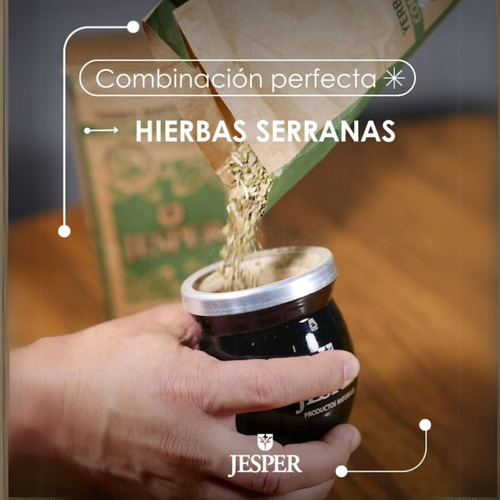 Yerba Mate Jesper Con Menta, Peperina Y Poleo X 500 Gr