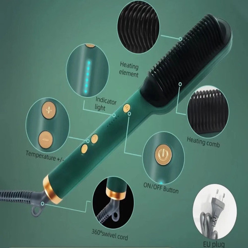 Cepillo Alisado 3 En 1 Anion Taiff Profesional