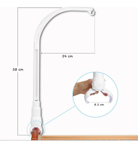 Y Para Cuna Ajustable Soporte De Cama Móvil Cama Colgante