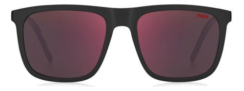 Lente Hugo Hg1304/s Colores Solar Lente Red Varilla 807 Black Armazón 807 Black