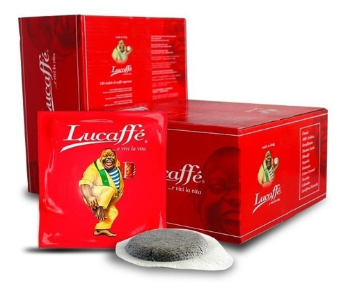 Cafe Lucaffe Italiano Pods 150 Pods. E.s.e. Envío Gratis.