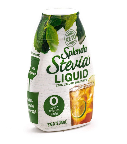 Splenda Stevia - Gotas Edulcorantes Líquidas Cero Calorías,