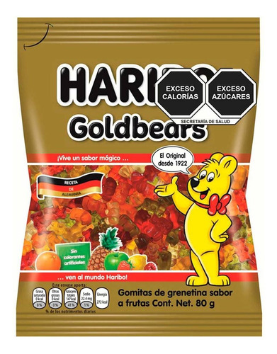 Gomitas Haribo De Ositos 80g