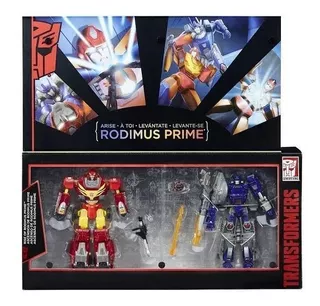 Rise Of Rodimus Prime Y Galvatron Set Figuras Transformers