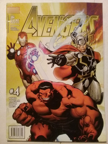 Avengers N°. 4 - Furia Roja - Marvel - 2011 (Usado)