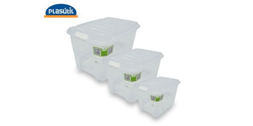 Caja Gran Box Organizadora Plasutil 20 Litros - Woow!