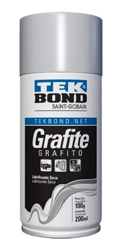 Spray Grafite Lubrificante Seco 200ml Tekbond 21560001591