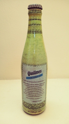 Botella Colección - Años 90 - Cerveza Quilmes (Usado)