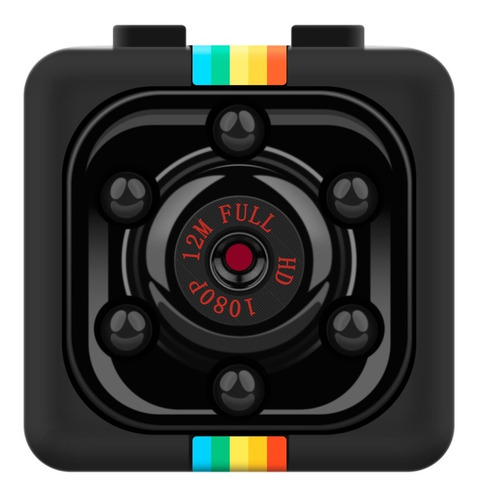 Imagem 1 de 9 de Câmera Espião Sq11 Full Hd Visão Noturna Espionagem Led Ir