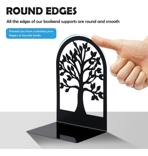 L Suporte Separador De Livros Decorativo Premium Bookends