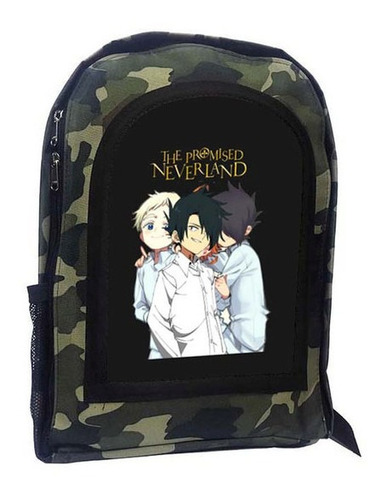 Mochila Camuflada The Promised Neverland A50