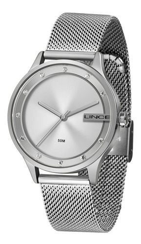 Relógio Feminino Lince Urban Prata Lrm4623l