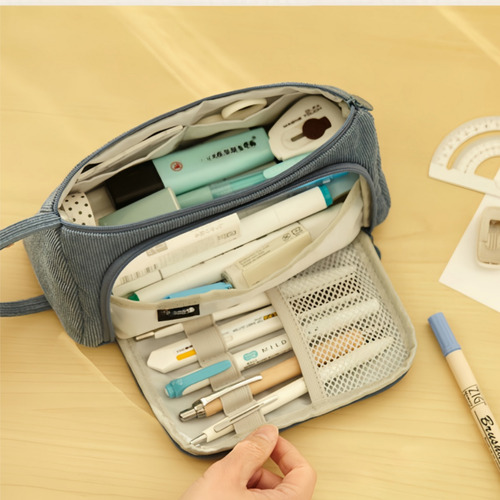 Conjunto Simples De Estojo Escolar De Grande Capacidade De 1
