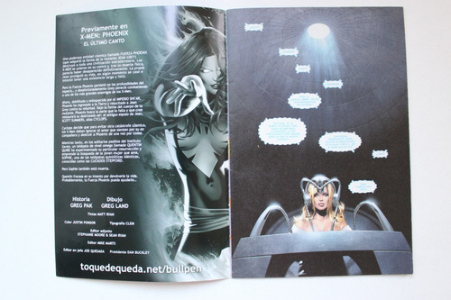 2006 Cómic X-men Phoenix Endsong #3 De 5 Televisa Jean Grey (Usado)