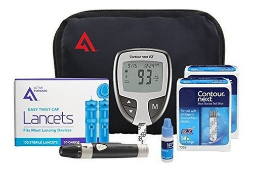 Kit De Prueba De Diabetesde  100 Tira 100 Lancetas