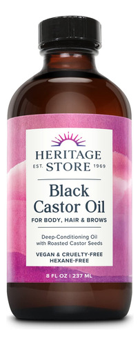 Heritage Store Black Castor Oil, Trad - g a $227421