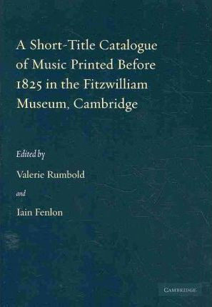 Libro Fitzwilliam Museum Publications: A Short-title Cata...