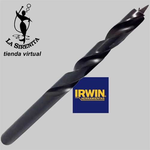 Imagen 8 de 8 de Mecha Irwin Para Madera 3 Puntas 8mm X 100mm