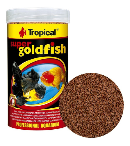 Tropical Super Goldfish Mini Sticks 150g Ração Para Kinguios