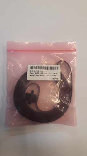 Imagen 2 de 8 de Correa Para Plotter Hp Designjet 500/510/800/815 42 Wis