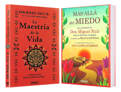 La Maestría De La Vida + Más Allá Del Miedo Pack 2 Libros