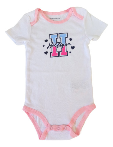 Tommy Hilfiger Body Bodysuit Para Bebé Niña