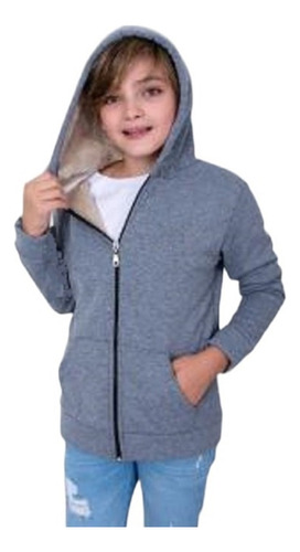 Campera Premium Con Peluche Adentro Niños/as