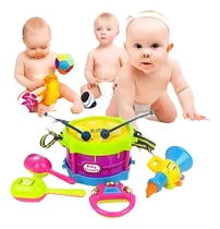 Comprar Tambor De 5 X Bebé Niño Niña Set Musicales Instrumentos Niño