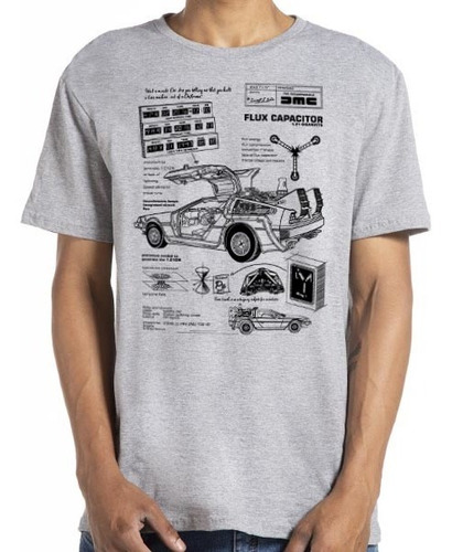 Camiseta Delorean Project Tradicional