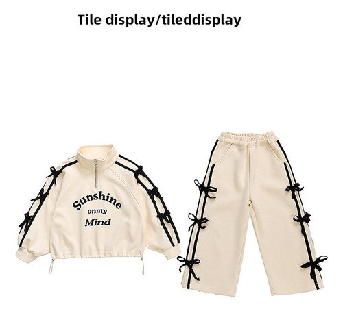 Conjunto De Ropa Deportiva Casual De Primavera Y Otoño Para
