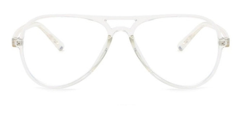 Imagen 2 de 4 de Armazón Luz Azul Leo Transparente Lentes By Rebel