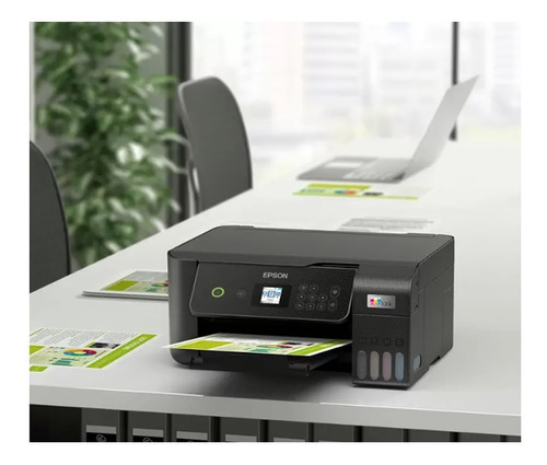 Imagen 6 de 6 de Impresora Epson L3260 Wifi Multifuncion Panel Digital Color Negro