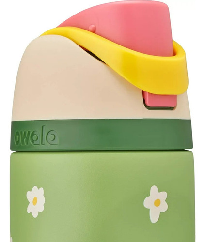 Para .. Owala 945ml Darling Daisy Verde-claro