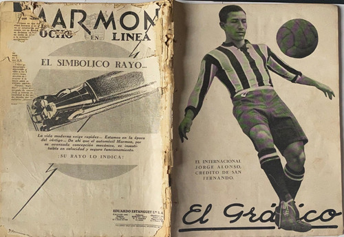 Revista Antigua El Gráfico, Nº 567, Fútbol, Mayo 1930 Leer