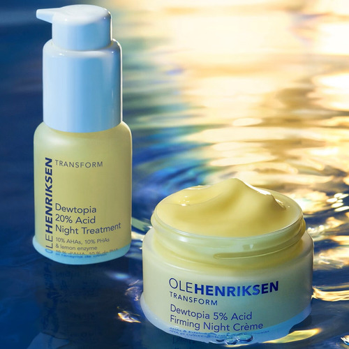 Olehenriksen Dewtopia Tratamiento Nocturno 20% Acid Aha Pha Momento De Aplicación Noche Tipo De Piel Mixta