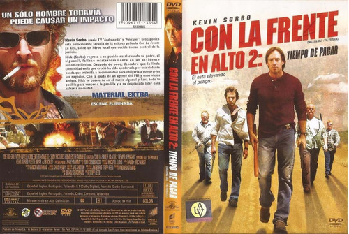 Con La Frente En Alto 2 - Dvd Original Y Nuevo