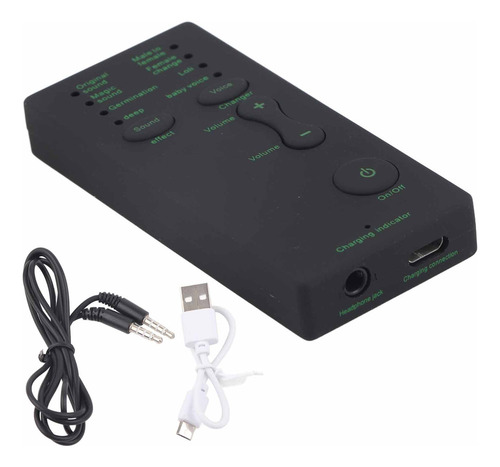 Mini Cambiador De Voz De Transmisión Portátil Para Pc Móvil