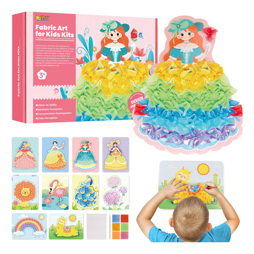 Yotoy Juguetes Artísticos De Tela Para Niñas De 3, 4, 5, 6,