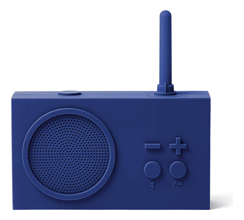 Lexon - Radio Fm Tykho 3, Altavoz Bluetooth, 5w, Ipx4 A Pru. Color Azul Oscuro