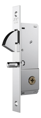 Fechadura 1940 Tetra Porta De Correr Bico Papagaio Inox Stam