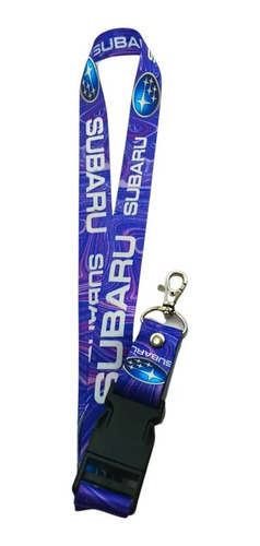 Lanyard Llavero Subaru