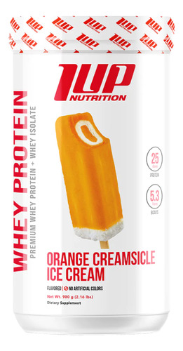 Whey Protein 2lbs - 1up Sabor Orange Creamsicle Ice Cream