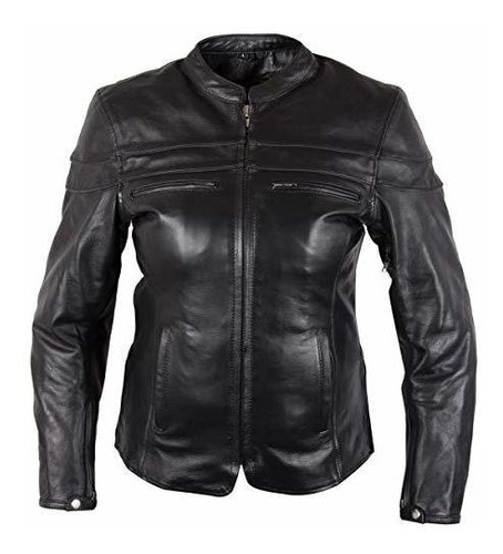 Motociclismo, Xelement Xs6332 'road Queen' Chaqueta De Piel 