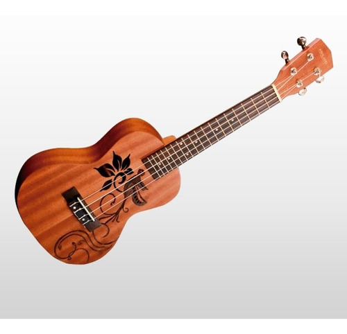 Ukelele Soprano Ashland Uk184s  Flores Colibri Nuevo Envio