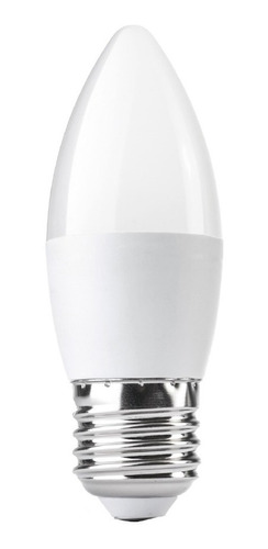 10 Ampolletas Vela Led E27 5w Equivale A 40 W  / Hbled