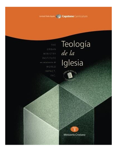 Libro Teología De La Iglesia, Libro De Notas Del Estudiante